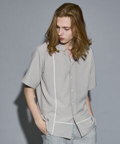 5351POUR LES HOMMES / 5351プール・オム シャツ・ブラウス | Lライン オープンカラー 半袖シャツ