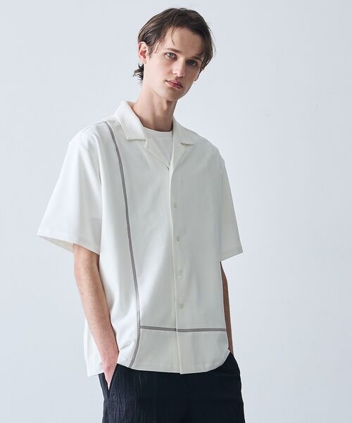 5351POUR LES HOMMES / 5351プール・オム シャツ・ブラウス | Lライン オープンカラー 半袖シャツ | 詳細4