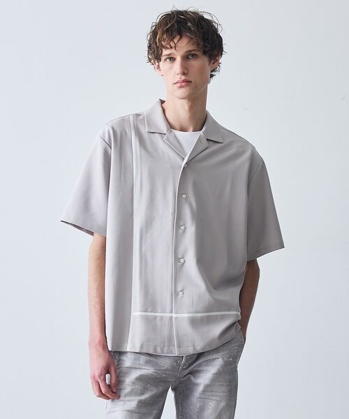5351POUR LES HOMMES / 5351プール・オム シャツ・ブラウス | Lライン オープンカラー 半袖シャツ | 詳細9