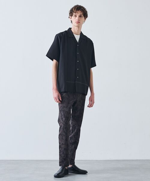 5351POUR LES HOMMES / 5351プール・オム シャツ・ブラウス | Lライン オープンカラー 半袖シャツ | 詳細20