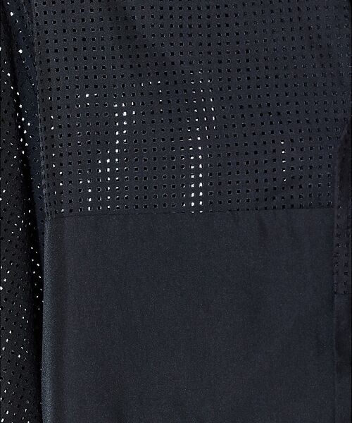 5351POUR LES HOMMES / 5351プール・オム シャツ・ブラウス | 【25S/S】パッチワーク メッシュ 半袖シャツ | 詳細10
