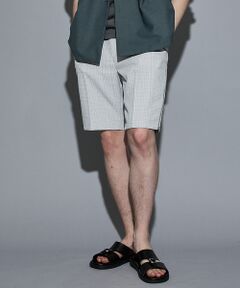 5351POUR LES HOMMES / 5351プール・オム ショート・ハーフ・半端丈パンツ | クールツイード サイドジップ ショートパンツ
