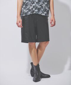 5351POUR LES HOMMES / 5351プール・オム ショート・ハーフ・半端丈パンツ | 【セットアップ対応】レザー スラックス ショートパンツ