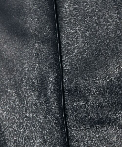 5351POUR LES HOMMES / 5351プール・オム ショート・ハーフ・半端丈パンツ | 【セットアップ対応】レザー スラックス ショートパンツ | 詳細5