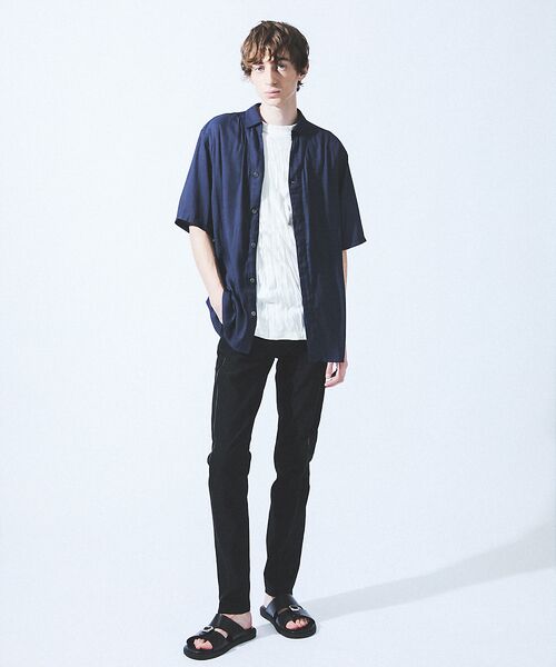 5351POUR LES HOMMES / 5351プール・オム Tシャツ | 【25S/S】ワッシャー 半袖 Tシャツ | 詳細3