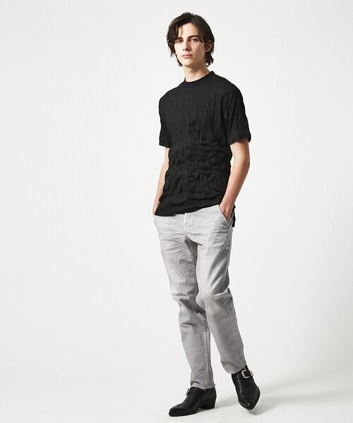 5351POUR LES HOMMES / 5351プール・オム Tシャツ | 【25S/S】ワッシャー 半袖 Tシャツ | 詳細8