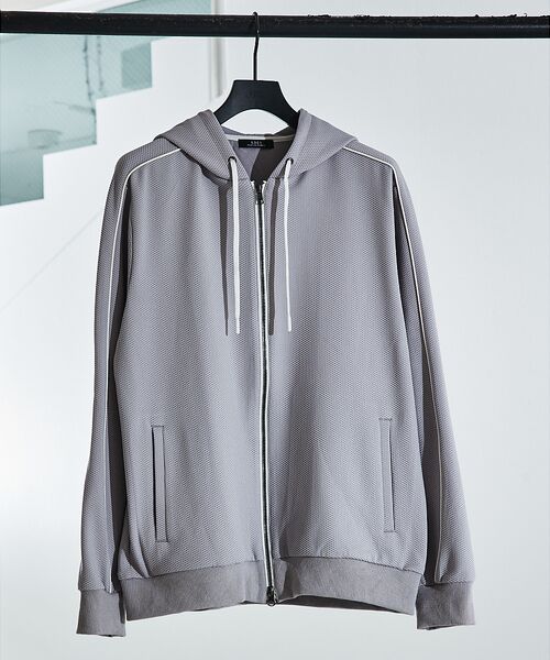 5351POUR LES HOMMES / 5351プール・オム パーカー | 【セットアップ対応】サマーメッシュ ジップ パーカー | 詳細3