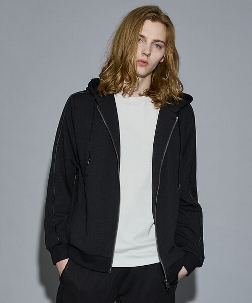 5351POUR LES HOMMES / 5351プール・オム パーカー | 【セットアップ対応】サマーメッシュ ジップ パーカー | 詳細16