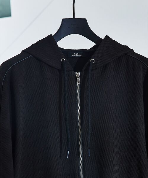 5351POUR LES HOMMES / 5351プール・オム パーカー | 【セットアップ対応】サマーメッシュ ジップ パーカー | 詳細7