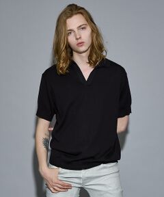 5351POUR LES HOMMES / 5351プール・オム ポロシャツ | 【定番人気】セーターマシーン スキッパー ポロシャツ