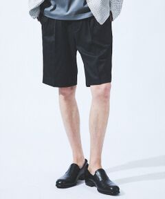 5351POUR LES HOMMES / 5351プール・オム ショート・ハーフ・半端丈パンツ | 【デニムライク】シャンブレー スラックス ショートパンツ