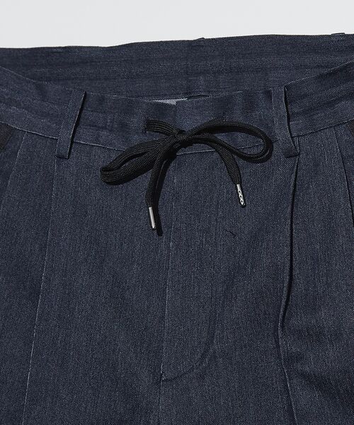 5351POUR LES HOMMES / 5351プール・オム ショート・ハーフ・半端丈パンツ | 【デニムライク】シャンブレー スラックス ショートパンツ | 詳細4