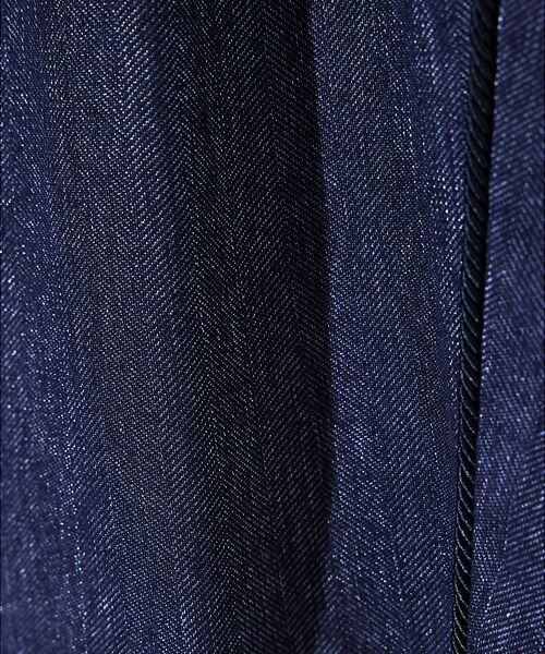 5351POUR LES HOMMES / 5351プール・オム ショート・ハーフ・半端丈パンツ | 【デニムライク】シャンブレー スラックス ショートパンツ | 詳細8