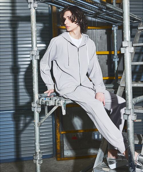 5351POUR LES HOMMES / 5351プール・オム パンツ | 【セットアップ対応】サマーメッシュ ジョガーパンツ | 詳細1