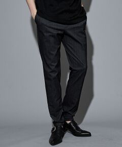 5351POUR LES HOMMES / 5351プール・オム スラックス・ドレスパンツ | 【デニムライク】シャンブレー スラックス パンツ