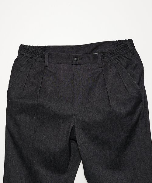 5351POUR LES HOMMES / 5351プール・オム スラックス・ドレスパンツ | 【デニムライク】シャンブレー スラックス パンツ | 詳細8