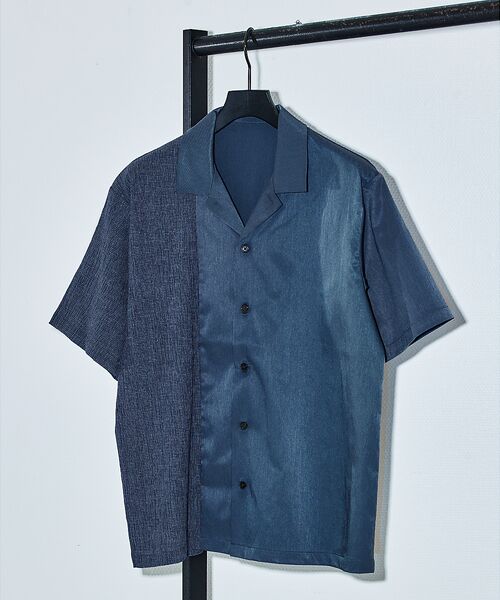 5351POUR LES HOMMES / 5351プール・オム シャツ・ブラウス | カラーブロック 半袖シャツ | 詳細5