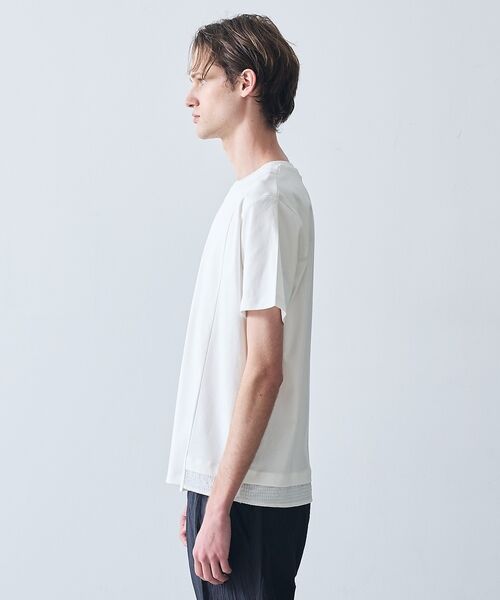 5351POUR LES HOMMES / 5351プール・オム Tシャツ | ハーフレイヤード 半袖 Tシャツ | 詳細2