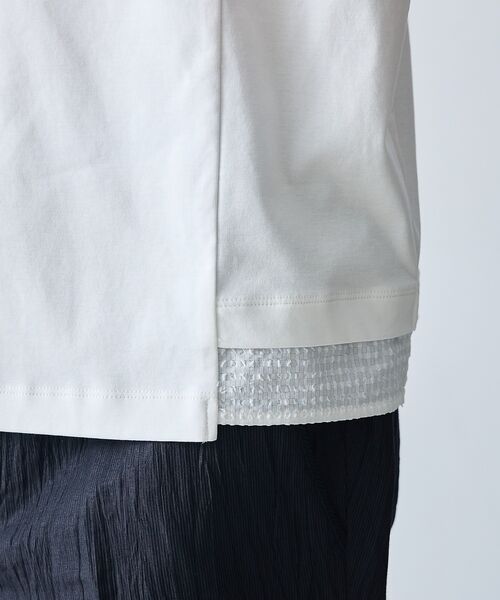 5351POUR LES HOMMES / 5351プール・オム Tシャツ | ハーフレイヤード 半袖 Tシャツ | 詳細6