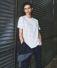 5351POUR LES HOMMES / 5351プール・オム Tシャツ | エンブロイダリー フリンジ 半袖Tシャツ