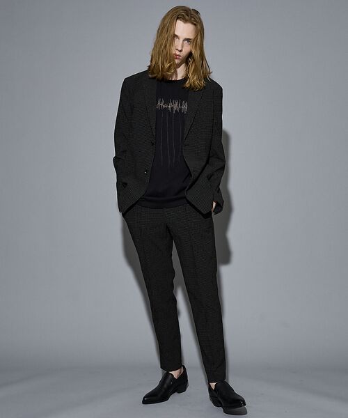 5351POUR LES HOMMES / 5351プール・オム Tシャツ | エンブロイダリー フリンジ 半袖Tシャツ | 詳細11