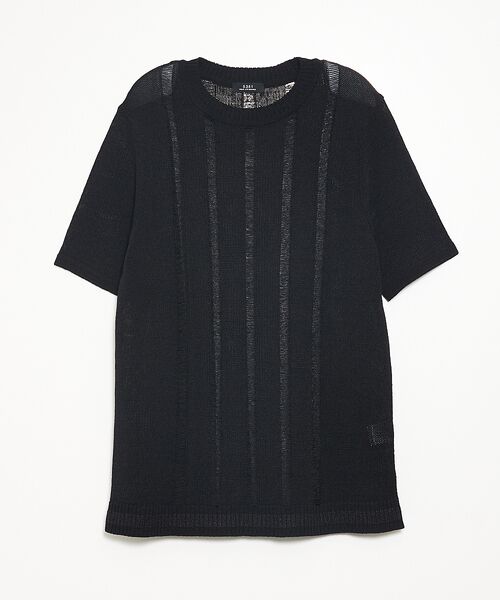 5351POUR LES HOMMES / 5351プール・オム ニット・セーター | 【25S/S】スレッド クルーネック 半袖ニット | 詳細9