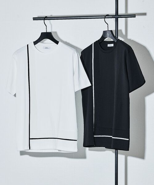 5351POUR LES HOMMES / 5351プール・オム Tシャツ | 【定番/人気】カラーブロック 半袖 Tシャツ | 詳細4