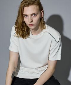 5351POUR LES HOMMES / 5351プール・オム Tシャツ | ジップ 半袖 Tシャツ