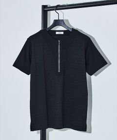 5351POUR LES HOMMES / 5351プール・オム Tシャツ | ミックスジャガード 半袖 Tシャツ