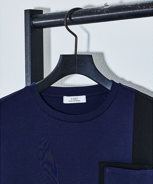 5351POUR LES HOMMES / 5351プール・オム Tシャツ | ダブルポケット 半袖 Tシャツ | 詳細5