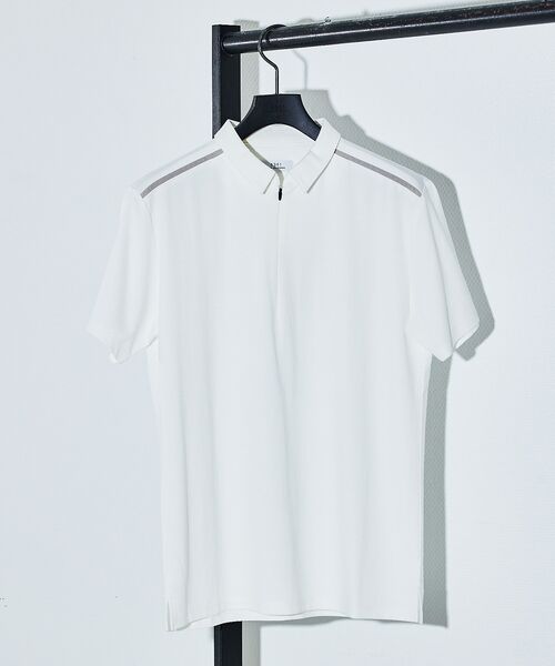 5351POUR LES HOMMES / 5351プール・オム ポロシャツ | スリットジップ ポロシャツ | 詳細10