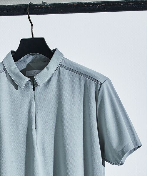 5351POUR LES HOMMES / 5351プール・オム ポロシャツ | スリットジップ ポロシャツ | 詳細9