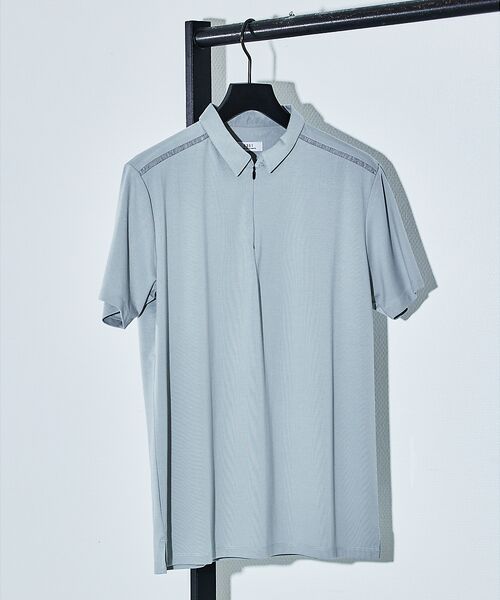 5351POUR LES HOMMES / 5351プール・オム ポロシャツ | スリットジップ ポロシャツ | 詳細10