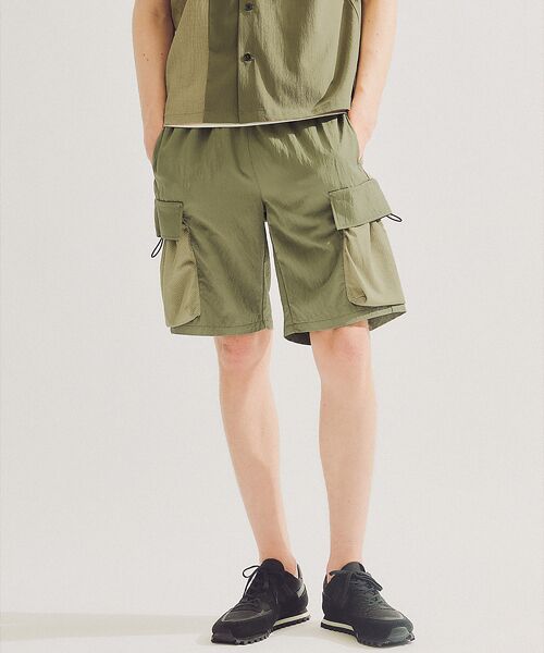 5351プールオム　カーゴパンツ 25S/S】コンビネーション ショート カーゴパンツ （ショート