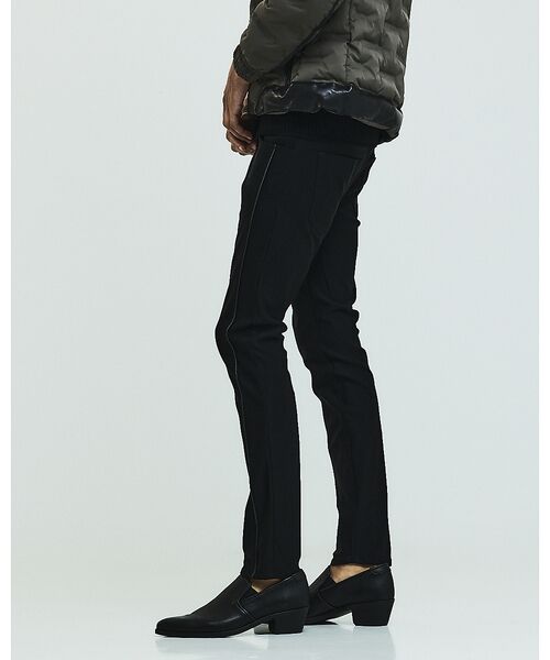 5351POUR LES HOMMES / 5351プール・オム パンツ | 【25S/S】ハイパーストレッチ スキニーパンツ(ブラック)