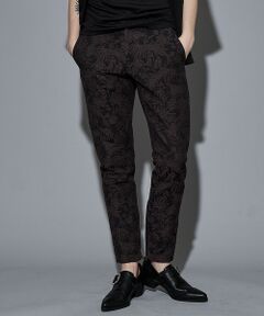 5351POUR LES HOMMES / 5351プール・オム パンツ | リーフジャガード スキニー ジョグパンツ