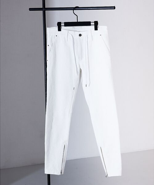 5351POUR LES HOMMES / 5351プール・オム パンツ | リーフジャガード スキニー ジョグパンツ | 詳細1