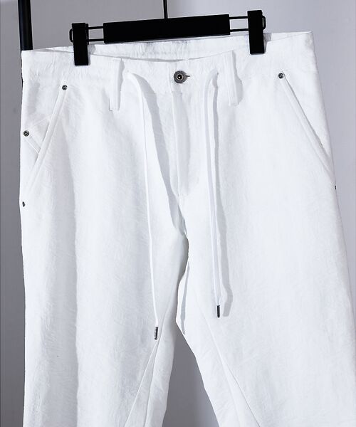 5351POUR LES HOMMES / 5351プール・オム パンツ | リーフジャガード スキニー ジョグパンツ | 詳細3