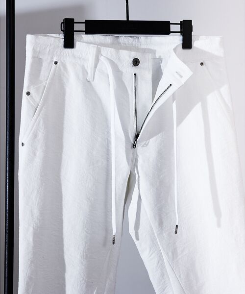 5351POUR LES HOMMES / 5351プール・オム パンツ | リーフジャガード スキニー ジョグパンツ | 詳細4