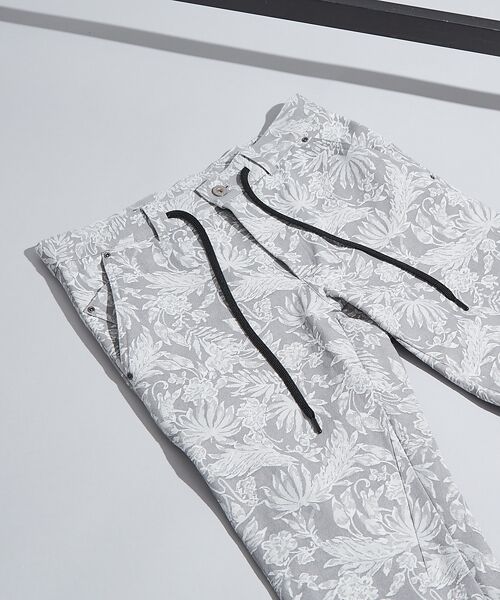 5351POUR LES HOMMES / 5351プール・オム パンツ | リーフジャガード スキニー ジョグパンツ | 詳細12