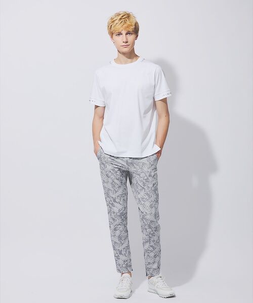 5351POUR LES HOMMES / 5351プール・オム パンツ | リーフジャガード スキニー ジョグパンツ | 詳細13