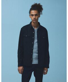 5351POUR LES HOMMES / 5351プール・オム シャツ・ブラウス | 【セットアップ対応 / ストレッチ】ウエスタン デニムシャツ