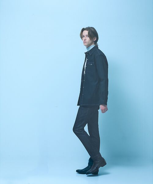 5351POUR LES HOMMES / 5351プール・オム シャツ・ブラウス | 【セットアップ対応 / ストレッチ】ウエスタン デニムシャツ | 詳細3