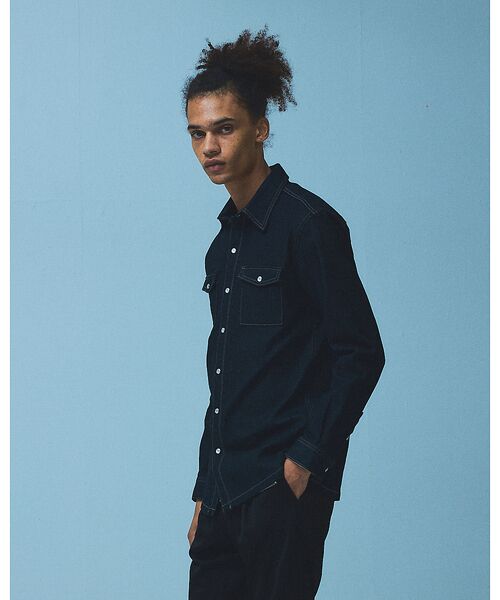 5351POUR LES HOMMES / 5351プール・オム シャツ・ブラウス | 【セットアップ対応 / ストレッチ】ウエスタン デニムシャツ | 詳細6