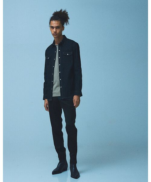 5351POUR LES HOMMES / 5351プール・オム シャツ・ブラウス | 【セットアップ対応 / ストレッチ】ウエスタン デニムシャツ | 詳細7