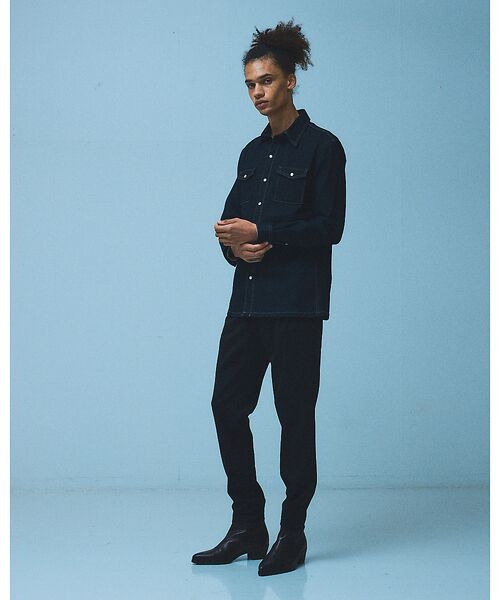 5351POUR LES HOMMES / 5351プール・オム シャツ・ブラウス | 【セットアップ対応 / ストレッチ】ウエスタン デニムシャツ | 詳細8