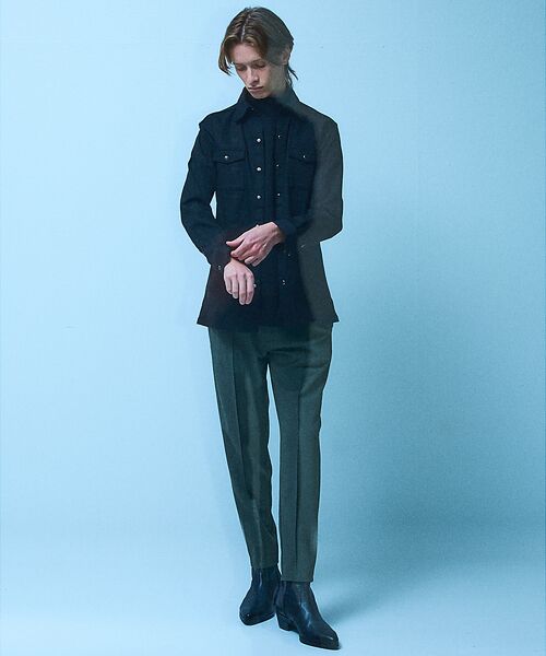 5351POUR LES HOMMES / 5351プール・オム シャツ・ブラウス | 【セットアップ対応 / ストレッチ】ウエスタン デニムシャツ | 詳細9