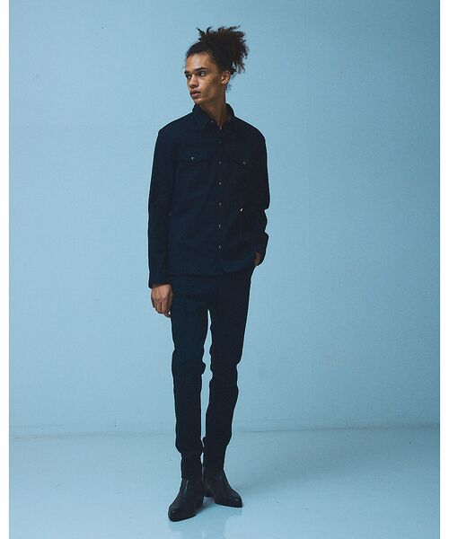 5351POUR LES HOMMES / 5351プール・オム シャツ・ブラウス | 【セットアップ対応 / ストレッチ】ウエスタン デニムシャツ | 詳細22