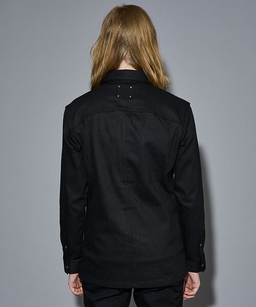 5351POUR LES HOMMES / 5351プール・オム シャツ・ブラウス | 【セットアップ対応 / ストレッチ】ウエスタン デニムシャツ | 詳細12