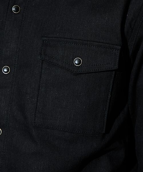 5351POUR LES HOMMES / 5351プール・オム シャツ・ブラウス | 【セットアップ対応 / ストレッチ】ウエスタン デニムシャツ | 詳細16